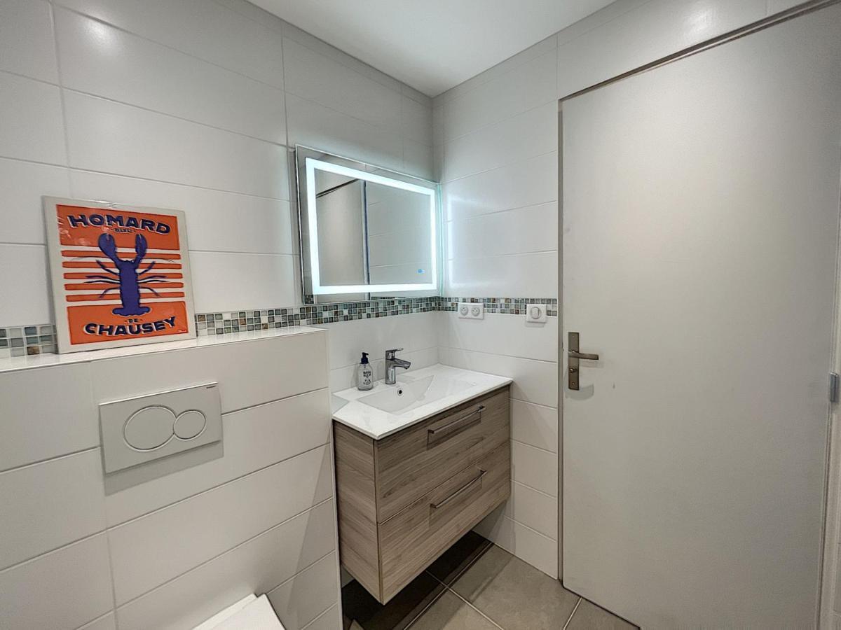 Charmant T2 En Front De Mer, 4 Pers., Ascenseur, Garage, Wi-Fi - Fr-1-361-383 Granville Ngoại thất bức ảnh